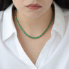Collar Riviera Oro Amarillo 18K con Esmeraldas.