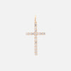 Dije Diamond Cross Oro 18K con Diamantes.