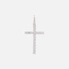 Dije Diamond Cross Oro 18K con Diamantes.